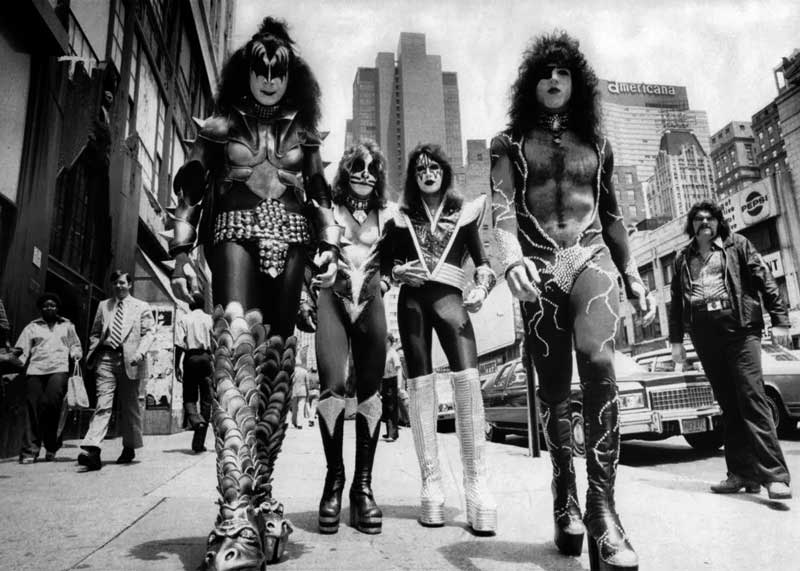 Группа KISS в Нью-Йорке. 1978 год