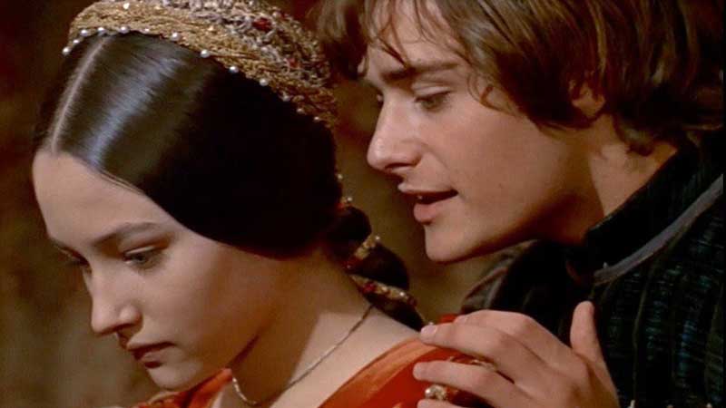 Ромео и Джульетта, 1968, кадр из фильма. Реж. Франко Дзеффирелли